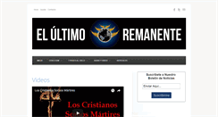 Desktop Screenshot of elultimoremanente.org