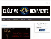 Tablet Screenshot of elultimoremanente.org